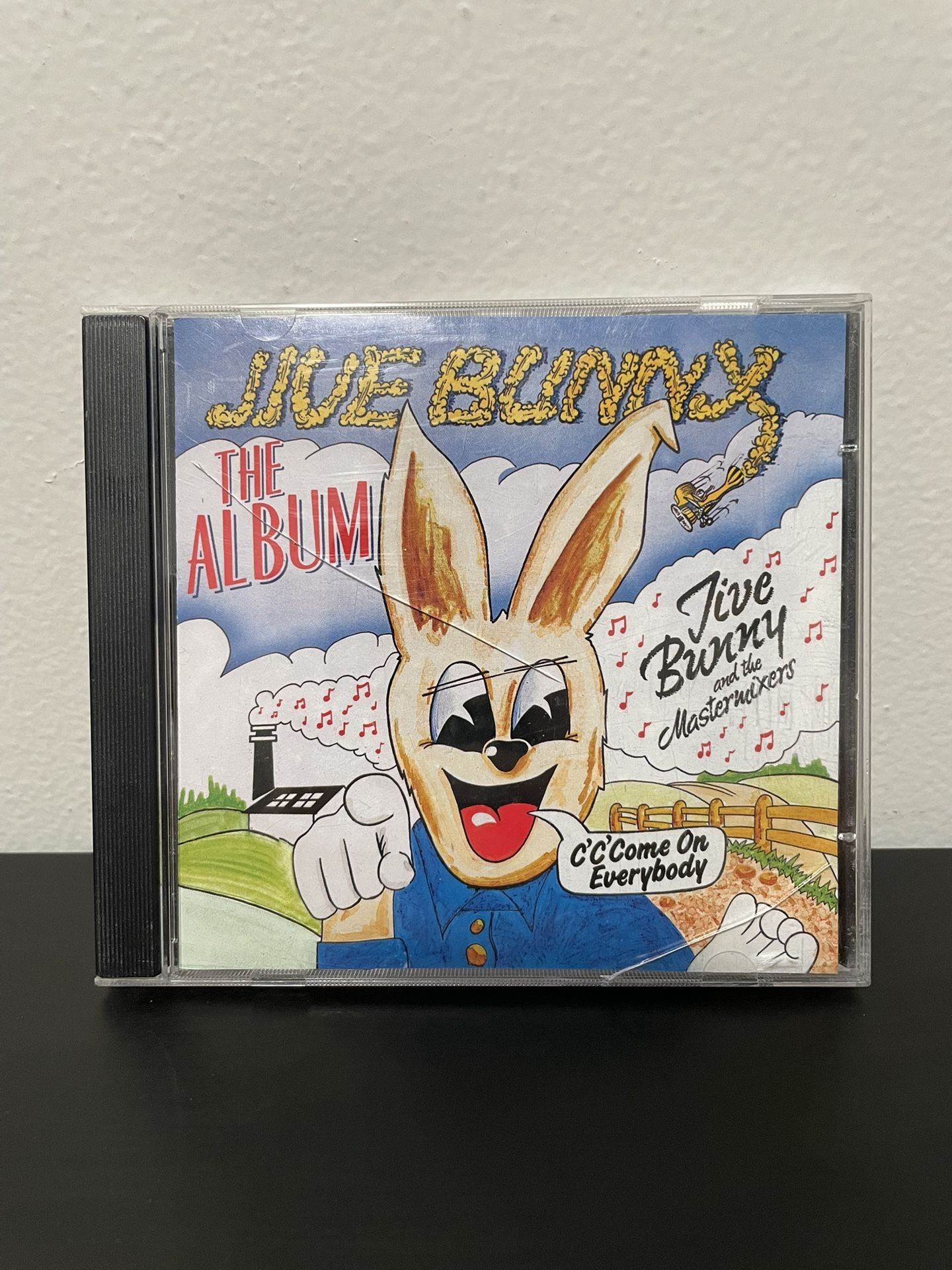 Jive Bunny & The MasterMixers Album CD 80s Vintage Atlantic Records 1989