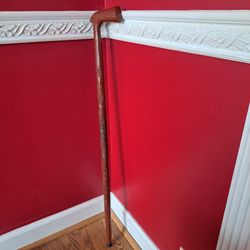 walking cane, 35 in long. 