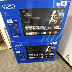 55 Vizio Tv Free Delivery 6 Month Warranty. $55 Down On Finacing 55 Vizio Tv Smart 4k HDTV  New In Box