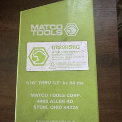 Matco Tools Hyperstep Drill Bit Set