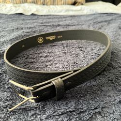 Basketweave On Duty Belt