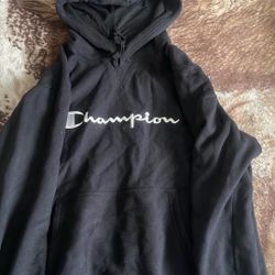Black Champion Hoodie 