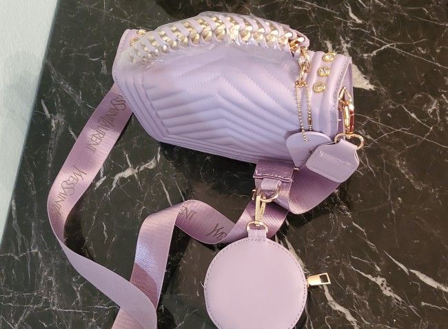 Lilac Purse And Sunglasses