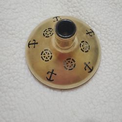 Vintage Nautical Brass Decanter