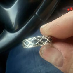 Retired Rustic James Avery Ring.