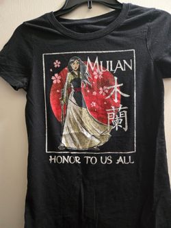 Women's Disney Mulan T-Shirt (S)