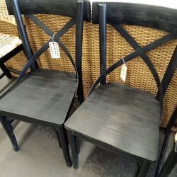 Bistro Chair Blackwash 