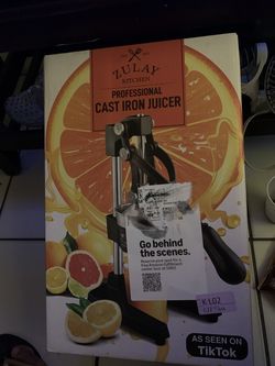 Zulay kitchen professional cast iron juicer