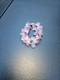 Amethyst Necklace and bracelet