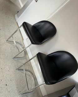 Upholstered Counter Stool/ Bar Stools with Metal Leg