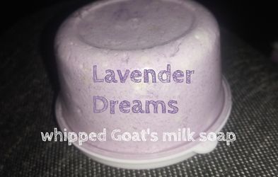 Lavender whipped Goat's milk soap 2.3 oz.
