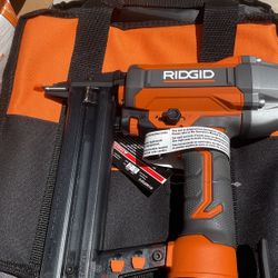 Ridgid 18 Gauge Finish Stapler