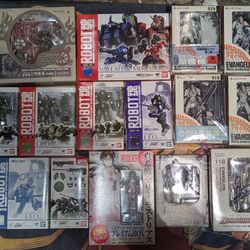 Anime Mecha Figures Lot