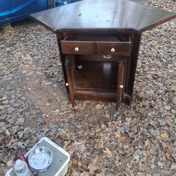 Shutter Door Corner Cabinet 