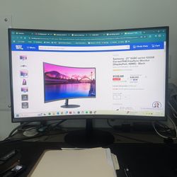 Samsung - 27'' S39C 1000R Curved FHD FreeSync Monitor