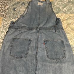 Levi’s Denim Jumper Dress Size Small
