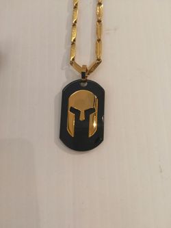 Stainless steel chain and charm original