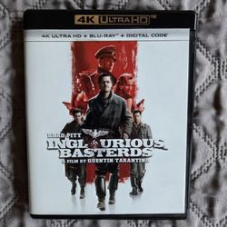 Inglourious Basterds 4K Blu-Ray + Blu-Ray 