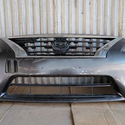 2015-2019 Nissan Versa Front Bumper Cover OEM 