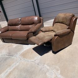 Couch & Recliner 340$