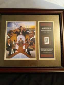 Postage Stamp picture Malcolm X