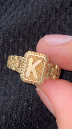 10k Rolex K ring