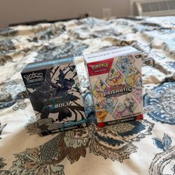 2 Pokemon  Booster Bundle Card - Prismatic And Black Bolt- 