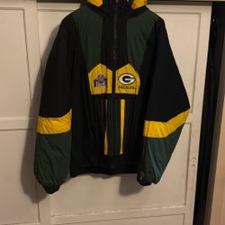 Double sided Greenbay Packers Jacket