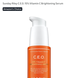 Sunday Riley C.E.O. 15% Vitamin C Brightening Serum