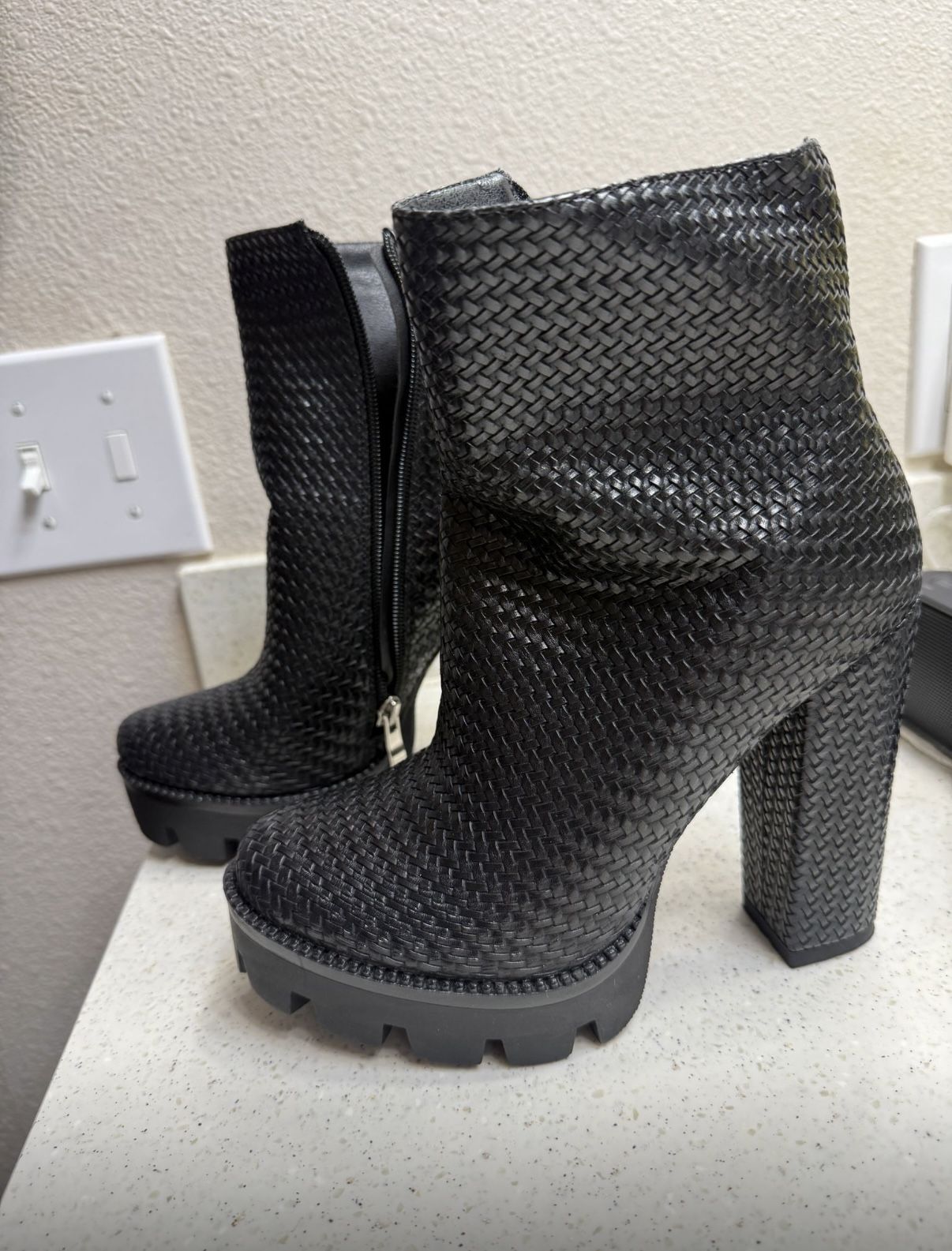 London Rag Ankle Boots