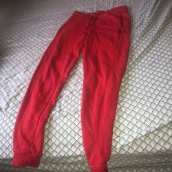 Men’s Red Joggers