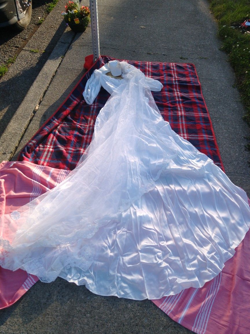 Gorgeous Vintage Priscilla Of Bostonâ„¢ Bridal Gown / It