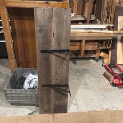 Reclaimed California Barnwood Shelves 