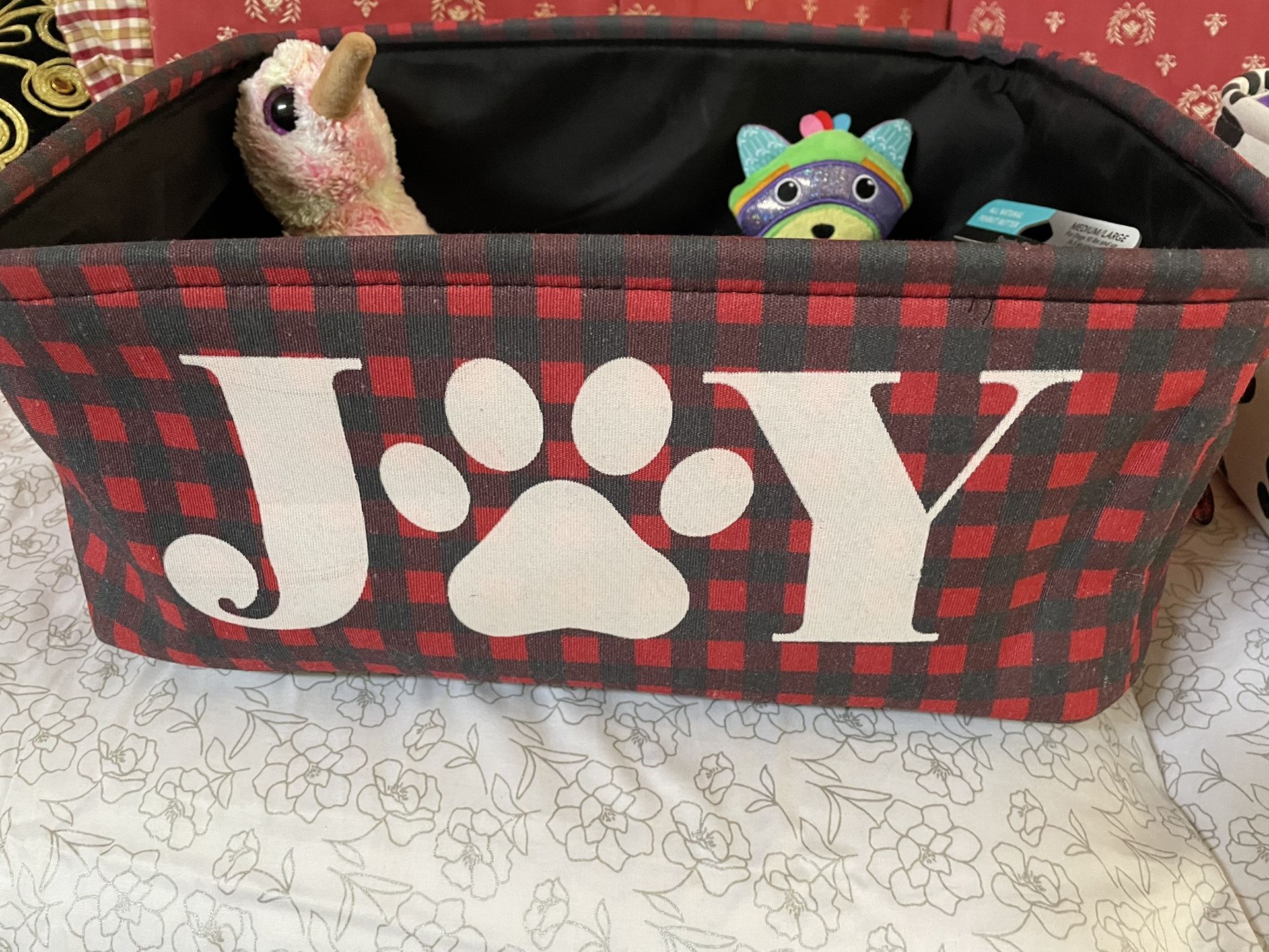 Dog Toys And Accessories Sells By Basket