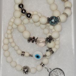4 Piece Set Bracelets 