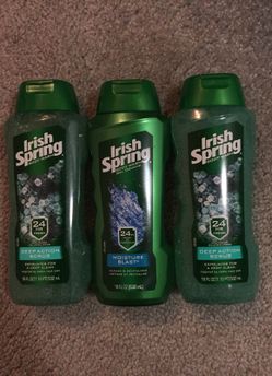 Irish Spring Men's Body Wash Lot