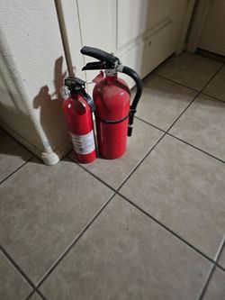 Fire extinguishers