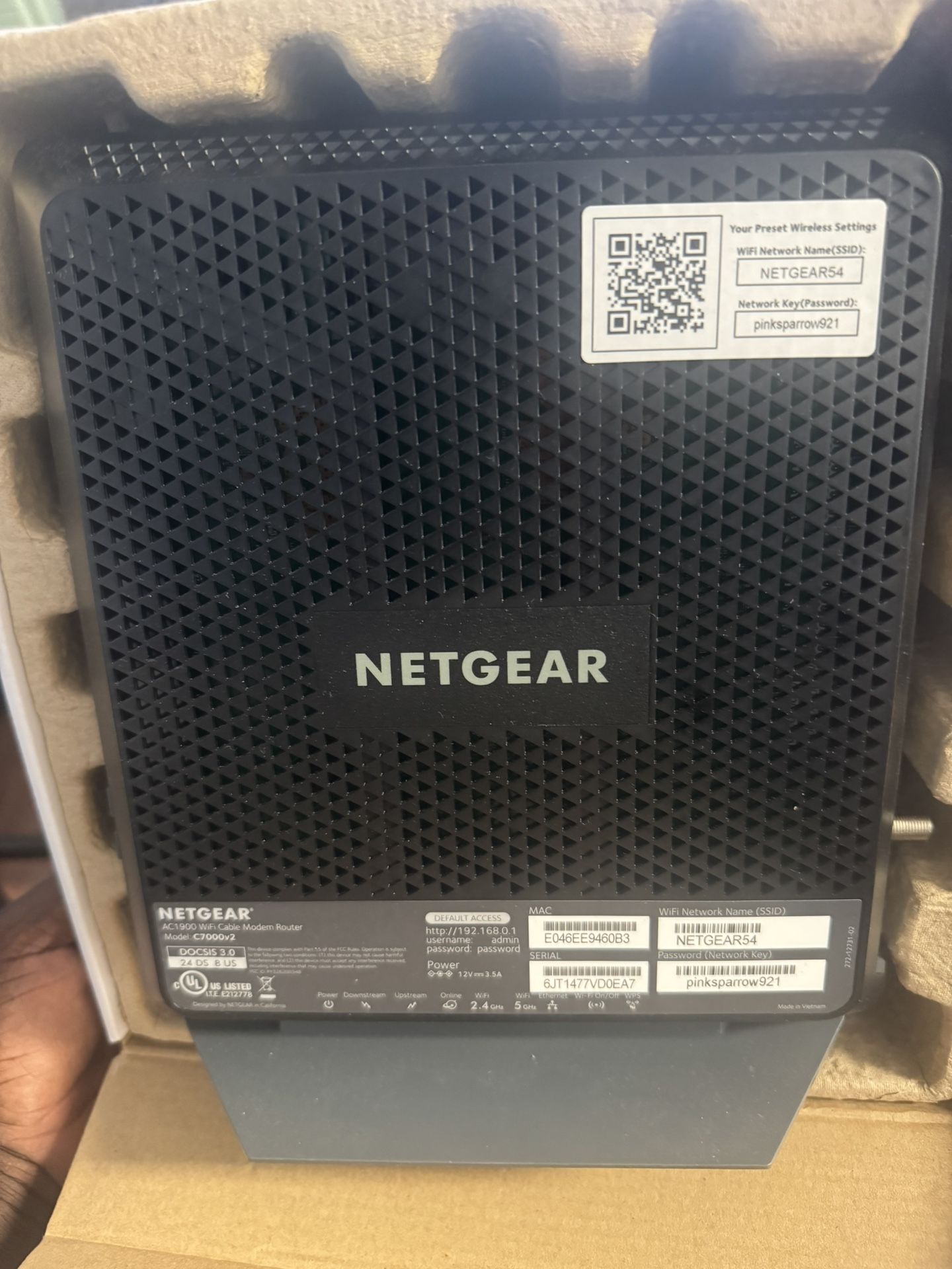 Netgear Nighthawk Router 
