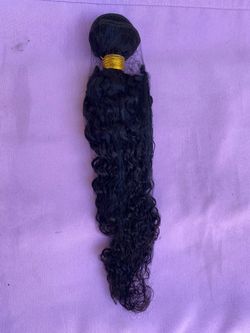 Curly Hair Weave Bundle Natural Black