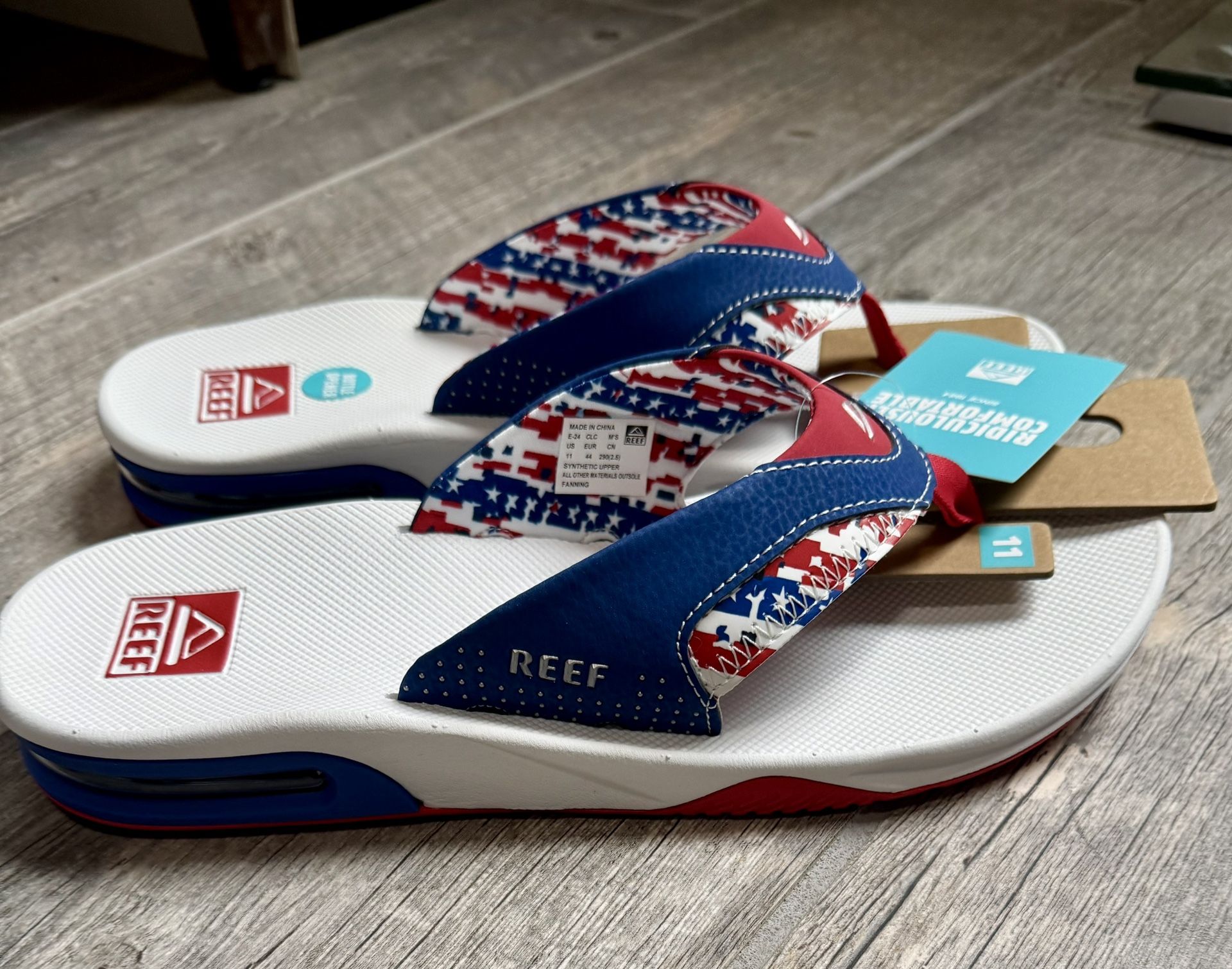 New Reef Mike Fanning Flip Flops 