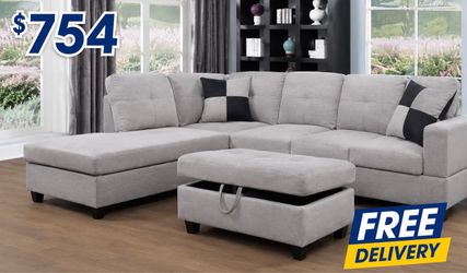 🌟Free Delivery—Brand New Sofa, Couch, Sectional