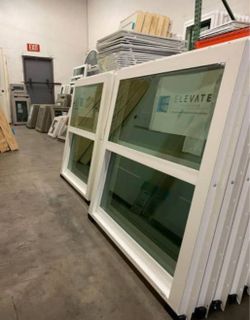 Elevate Double-Hung Vinyl Window White