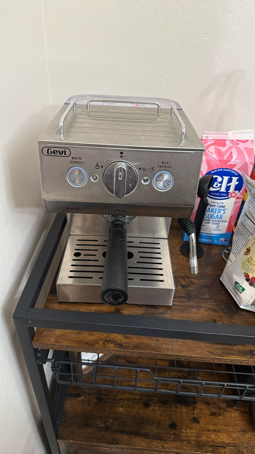 Small Espresso And Frosting Machine