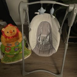 Graco Swing And Fisher Price Sit-Me-Up 