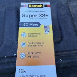 Super 33 electrical tape 10pk box brand new