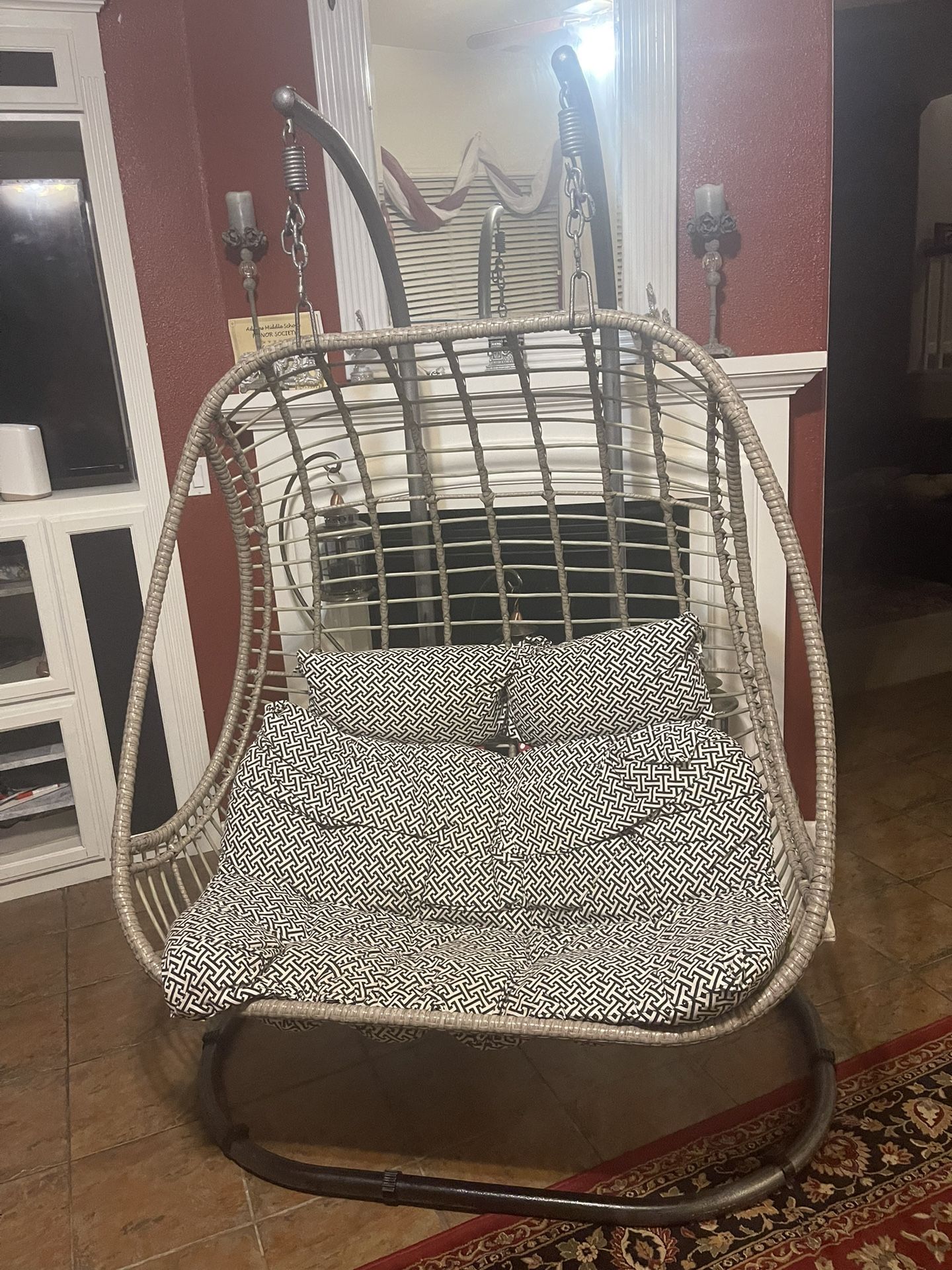 Double Hanging Swing