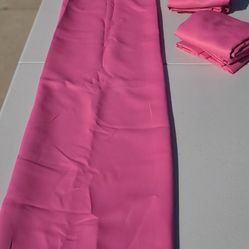 Pink Blackout Curtains 52x84