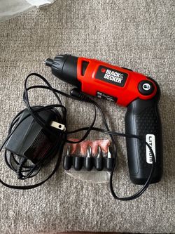 Black & Decker Cordless Electric Screwdriver