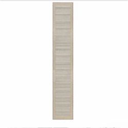 Monaco Bowline Natural-Ivory 2 ft. x 12 ft. Casual Flatwoven Stripe Polypropylene Runner.