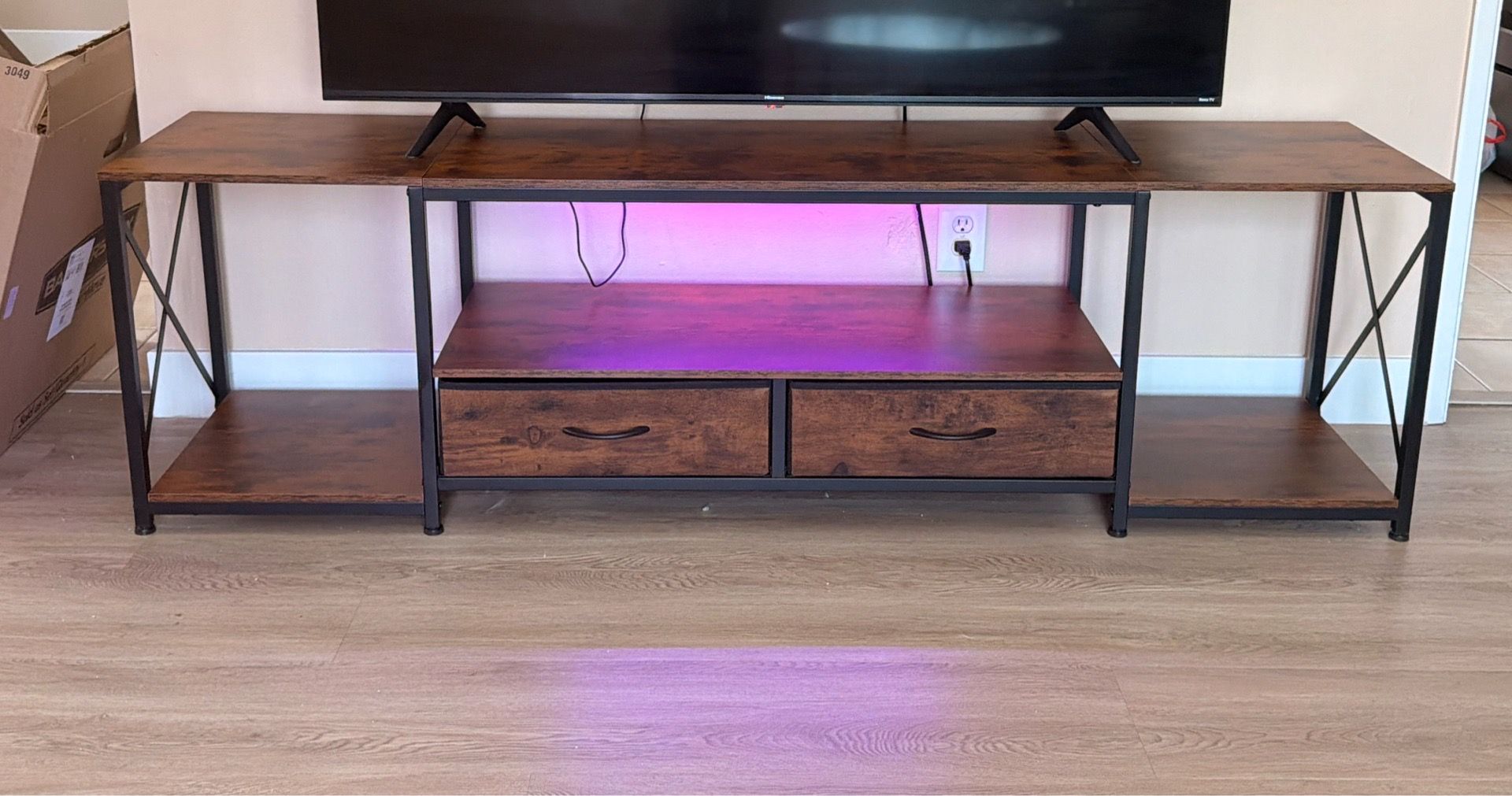 Tv stand/entertainment center $50